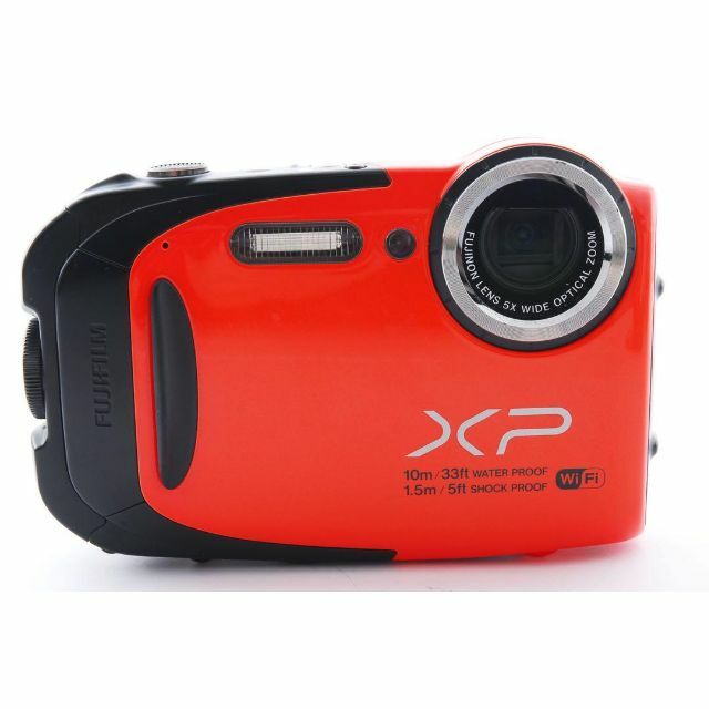 FUJI FILM FinePix XP FINEPIX XP70 ORANGE スマホ/家電/カメラのカメラ(コンパクトデジタルカメラ)の商品写真