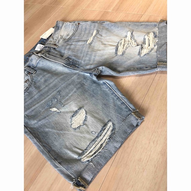 American Eagle(アメリカンイーグル)の新品★アメリカンイーグル★デニム　ショートパンツ★ハーフパンツ　ジェギング☆ メンズのパンツ(ショートパンツ)の商品写真