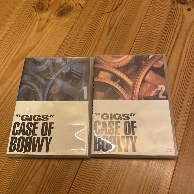 BOOWY 〈GIGS CASE OF BOOWY〉 DVD 氷室京介　布袋寅泰