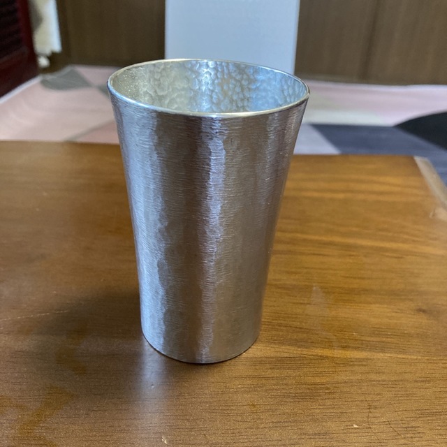 本錫製タンブラー。ビアカップの通販 by さくらんぼ's shop|ラクマ