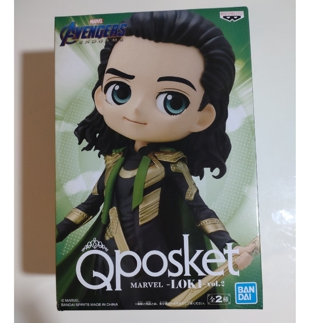 BANPRESTO(バンプレスト)の【Q posket 】MARVEL -LOKI- vol.2 エンタメ/ホビーのおもちゃ/ぬいぐるみ(キャラクターグッズ)の商品写真