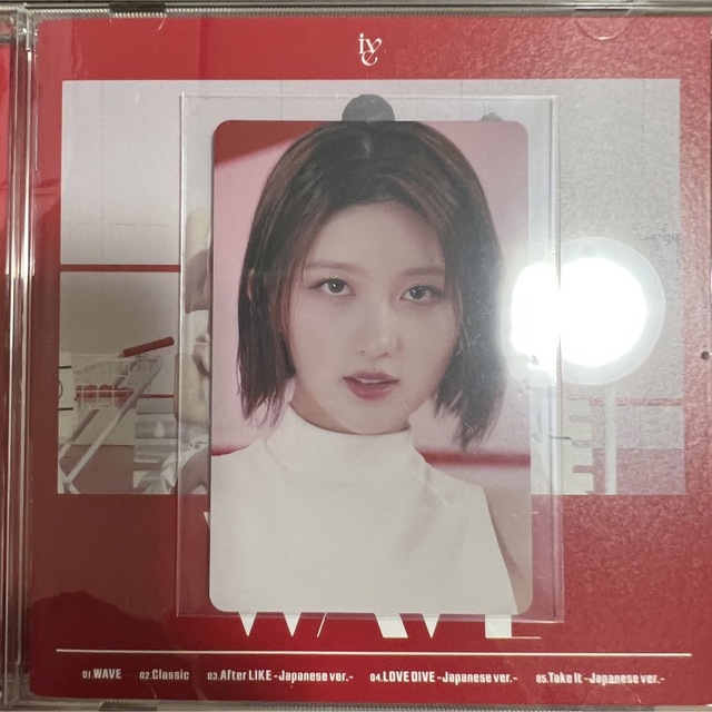 IVE(アイヴ)のIVE WAVE タワレコ特典トレカ　ガウル エンタメ/ホビーのCD(K-POP/アジア)の商品写真