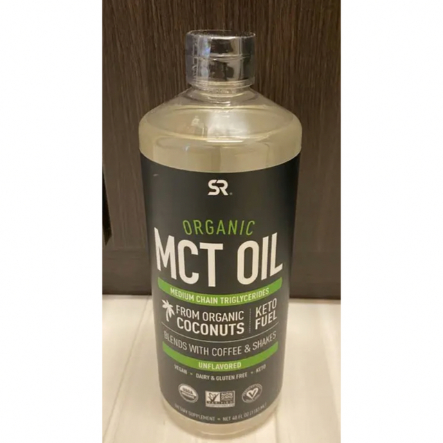 コストコ(コストコ)のスポーツリサーチ  オーガニック MCTオイル 1183mL   コストコ 食品/飲料/酒の健康食品(その他)の商品写真