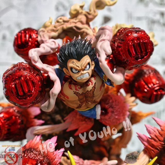 ワンピース フィギュア モンキー・D・ルフィ ギア4 猿王群鴉砲 | www