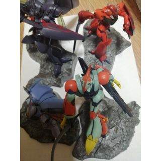 バンプレスト(BANPRESTO)の聖戦士ダンバイン　ジオラマフィギュア4体セット(プラモデル)