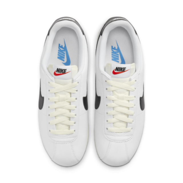 NIKE(ナイキ)のNIKE CORTEZ WHITE/BLACK/LIGHT PHOTO BLUE メンズの靴/シューズ(スニーカー)の商品写真