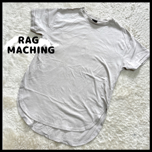 RAG MACHING ラグマシーン 半袖 シャツ レディース チュニック丈 レディースのトップス(シャツ/ブラウス(半袖/袖なし))の商品写真