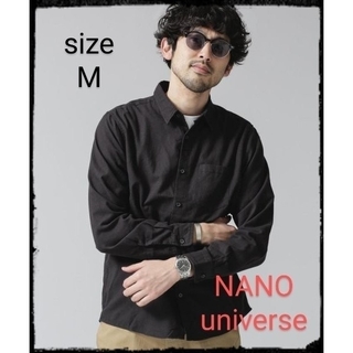 ナノユニバース(nano・universe)のマルチソリッドネルシャツ／長袖(シャツ)