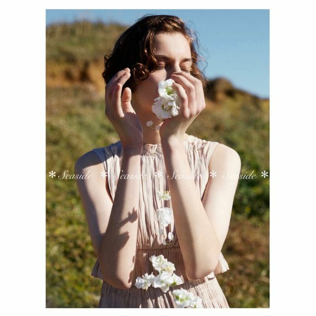 CELFORD - セルフォード プリーツワンピース 完売品 ピンク 美人百花