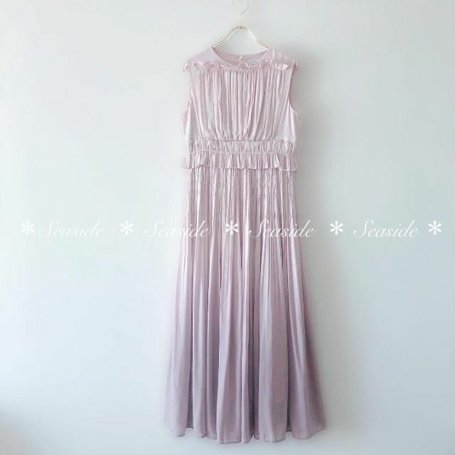 CELFORD - セルフォード プリーツワンピース 完売品 ピンク 美人百花