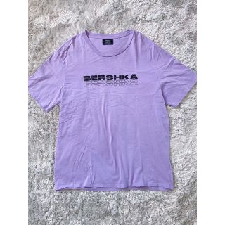 ザラ(ZARA)のザラ パープルビッグTシャツ ビッグシルエット ダボT 原宿 インポート 春夏(Tシャツ(半袖/袖なし))