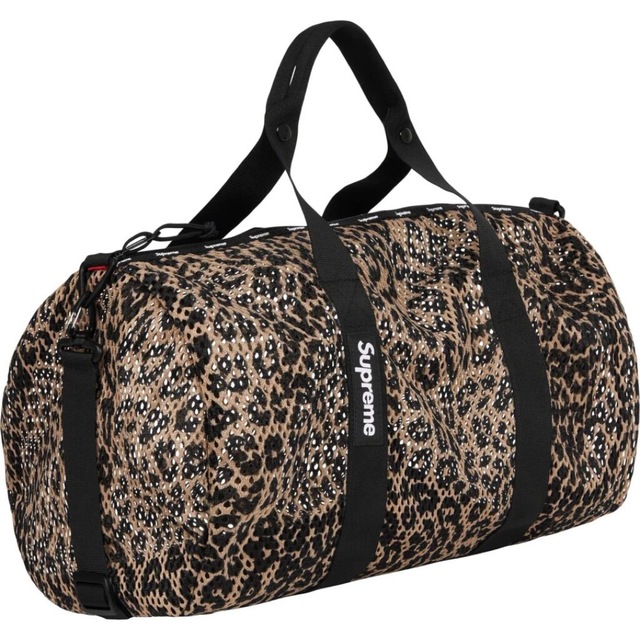 レオパード Supreme Mesh Duffle Bag Leopard 新品