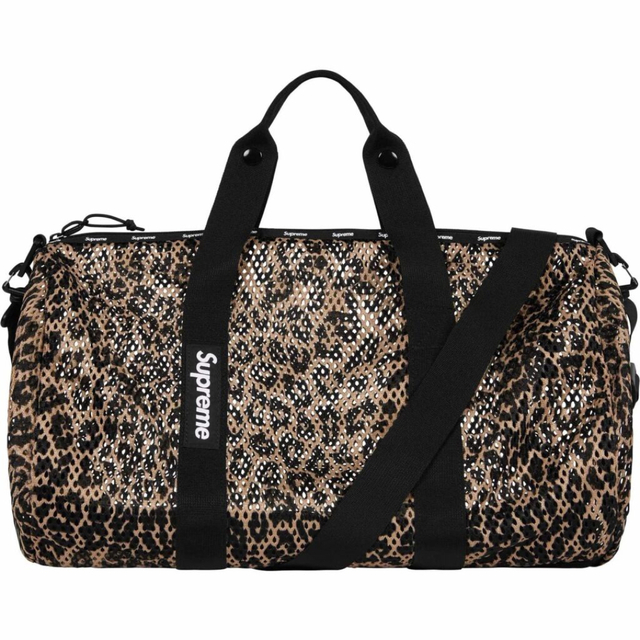 Supreme(シュプリーム)のレオパード Supreme Mesh Duffle Bag Leopard 新品 メンズのバッグ(ボストンバッグ)の商品写真