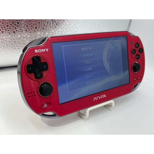 【動作品】PlayStation Vita PCH-1000 レッド 本体 PS 1