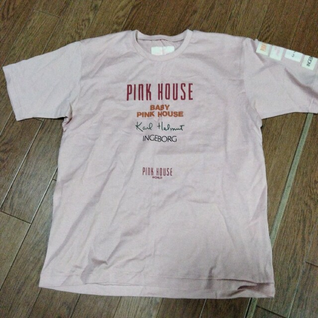 PINK HOUSE(ピンクハウス)のBABY PINK HOUSE ロゴTシャツ150ぐらい キッズ/ベビー/マタニティのキッズ服女の子用(90cm~)(Tシャツ/カットソー)の商品写真