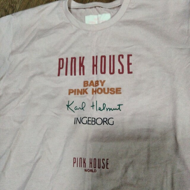 PINK HOUSE(ピンクハウス)のBABY PINK HOUSE ロゴTシャツ150ぐらい キッズ/ベビー/マタニティのキッズ服女の子用(90cm~)(Tシャツ/カットソー)の商品写真