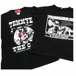 used☆黒トップスセット　130(Tシャツ/カットソー)