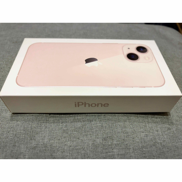 iPhone(アイフォーン)のiPhone 13 mini , Pink , 256GB 空箱 スマホ/家電/カメラのスマートフォン/携帯電話(その他)の商品写真