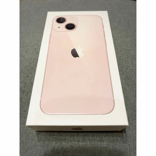 iPhone(アイフォーン)のiPhone 13 mini , Pink , 256GB 空箱 スマホ/家電/カメラのスマートフォン/携帯電話(その他)の商品写真