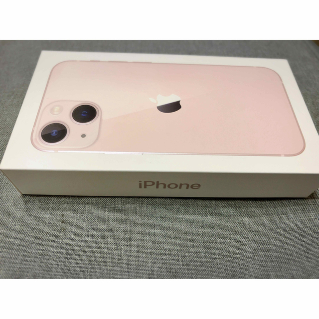 iPhone(アイフォーン)のiPhone 13 mini , Pink , 256GB 空箱 スマホ/家電/カメラのスマートフォン/携帯電話(その他)の商品写真