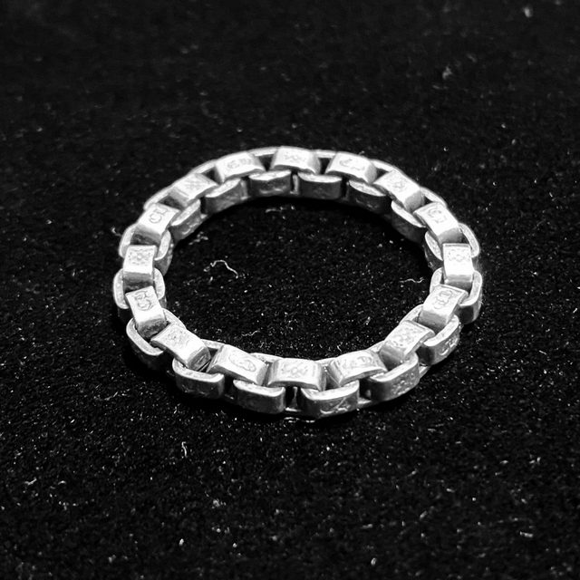 CHROME HEARTS BOX CHAIN RING