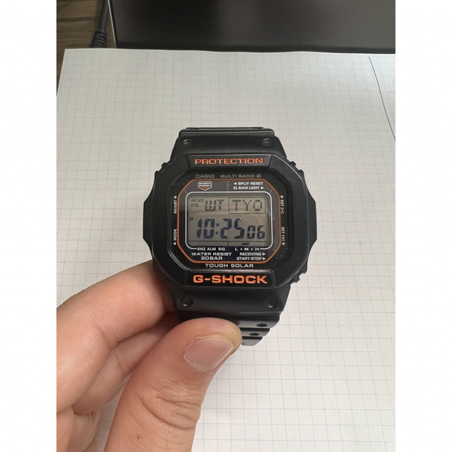 G-SHOCK] 腕時計 電波ソーラー GW-M5610R-1JF ブラック - 腕時計(デジタル)