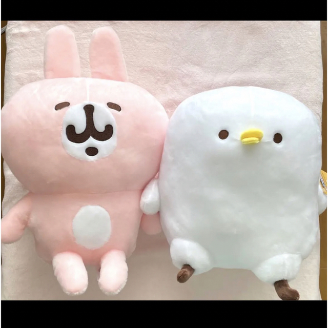 新品未使用タグ付き✨カナヘイ　BIGぬいぐるみ　２点セット エンタメ/ホビーのおもちゃ/ぬいぐるみ(キャラクターグッズ)の商品写真