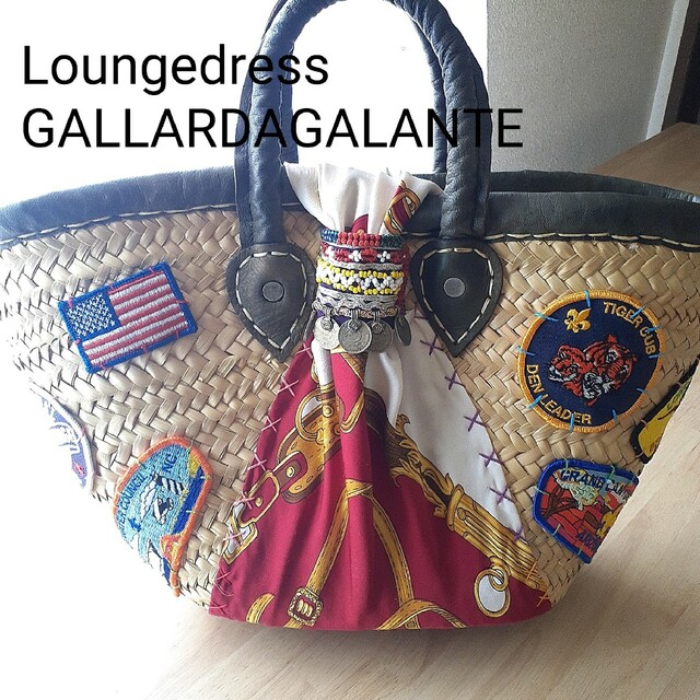 Loungedress GALLARDAGALANTE ヴィンテージかごバッグ