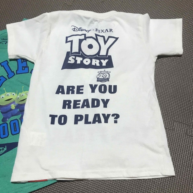 Right-on(ライトオン)のused☆ライトオン　トイストーリーTシャツセット　120 キッズ/ベビー/マタニティのキッズ服男の子用(90cm~)(Tシャツ/カットソー)の商品写真