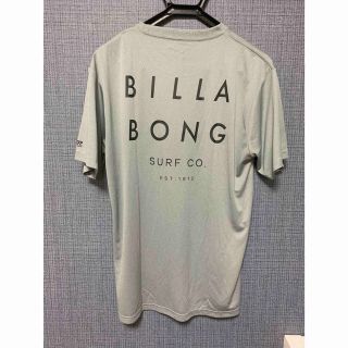 ビラボン(billabong)の ビラボン 半袖ラッシュガード Tシャツ　グレー　サイズM(Tシャツ/カットソー(半袖/袖なし))