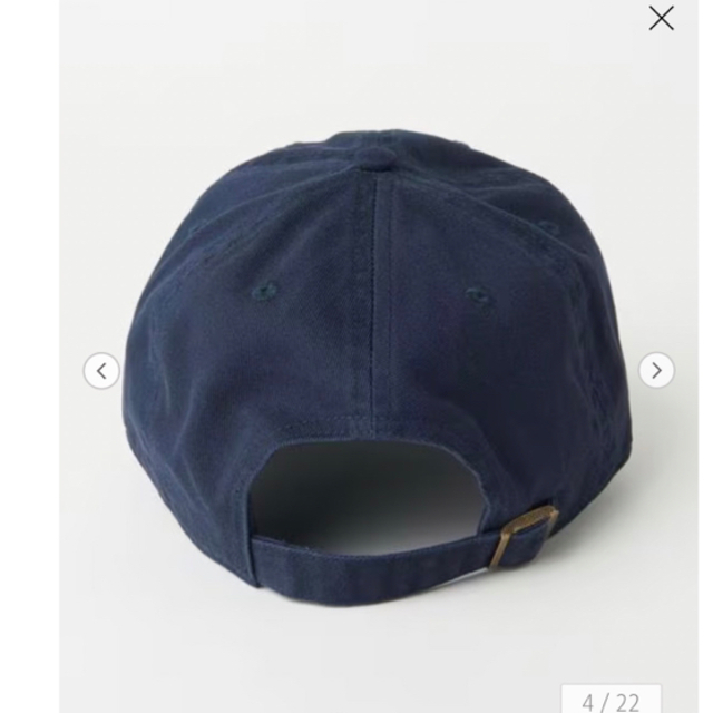 NEAT  UNITED ARROWS  47 CAP/キャップ　ネイビー