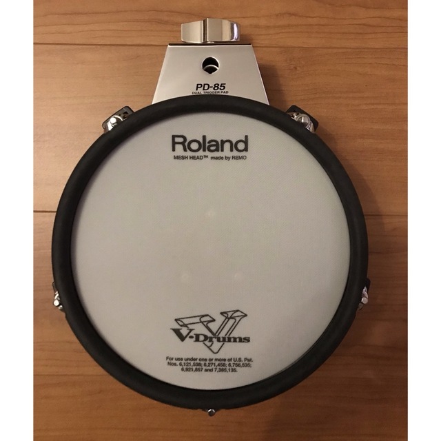 Roland(ローランド)の美品 Roland Ｖドラム PD-85BK  V-Pad タム スネア 楽器のドラム(電子ドラム)の商品写真