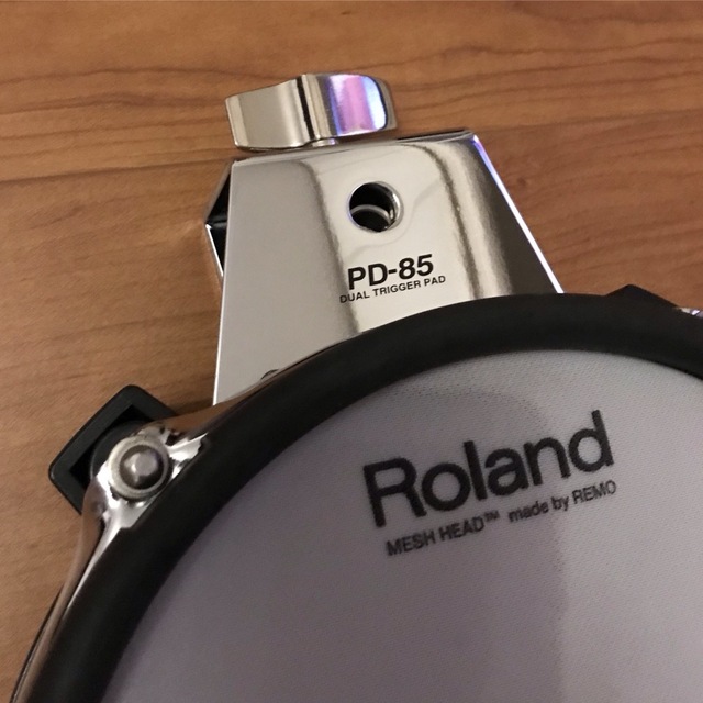 Roland(ローランド)の美品 Roland Ｖドラム PD-85BK  V-Pad タム スネア 楽器のドラム(電子ドラム)の商品写真