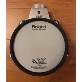 ローランド(Roland)の美品 Roland Ｖドラム PD-85BK  V-Pad タム スネア(電子ドラム)