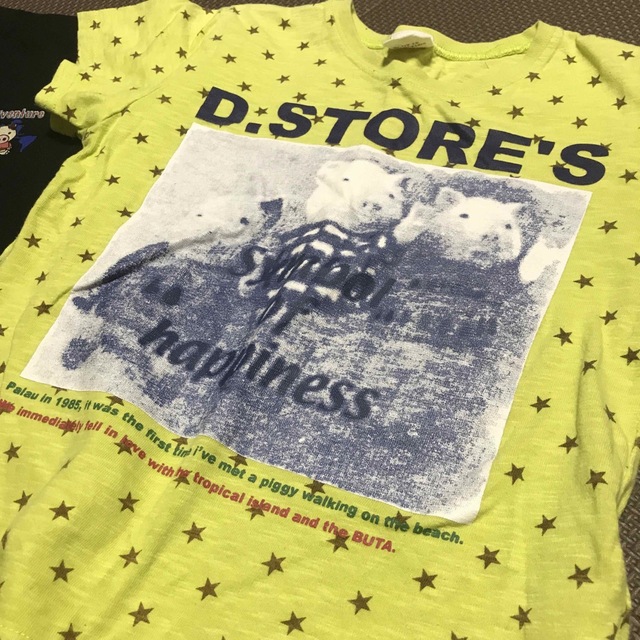 drug store's(ドラッグストアーズ)のused☆ドラッグストアーズ　半袖Tシャツ　110 キッズ/ベビー/マタニティのキッズ服男の子用(90cm~)(Tシャツ/カットソー)の商品写真