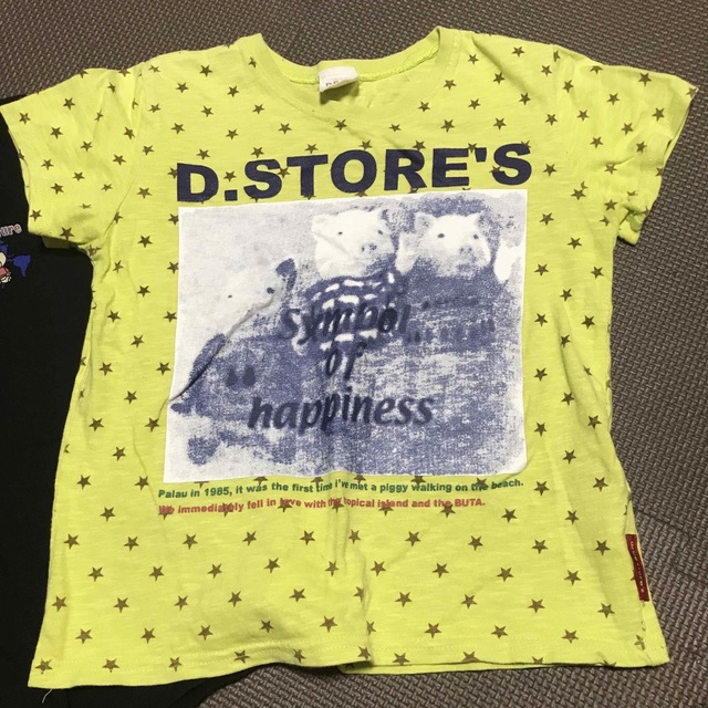 drug store's(ドラッグストアーズ)のused☆ドラッグストアーズ　半袖Tシャツ　110 キッズ/ベビー/マタニティのキッズ服男の子用(90cm~)(Tシャツ/カットソー)の商品写真