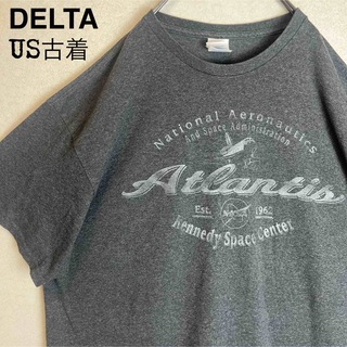 デルタ(DELTA)のデルタ Tシャツ 半袖 メンズ XL クルーネック プリントロゴ 大きいサイズ (Tシャツ/カットソー(半袖/袖なし))