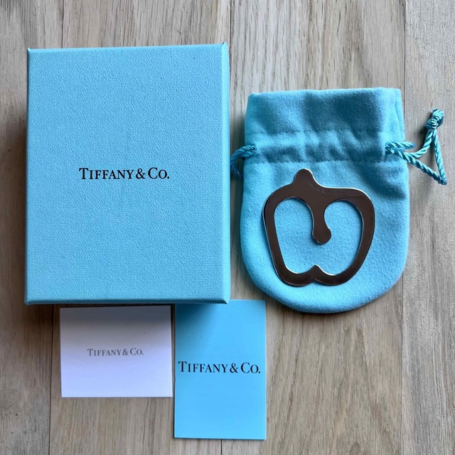 Tiffany\u0026Co ティファニー Tロゴ ブックマーク しおり クリップ