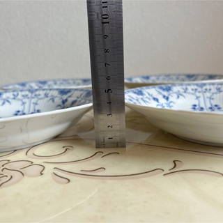 三洋陶器 ブルーコペン カレー皿4枚セット ディーププレートの通販 by ...