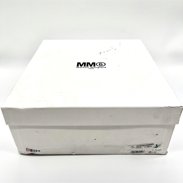 Maison Martin Margiela(マルタンマルジェラ)のMM6 メゾンマルジェラ パテントレザーブーツ 23cm ピンヒール イタリア製 レディースの靴/シューズ(ブーツ)の商品写真