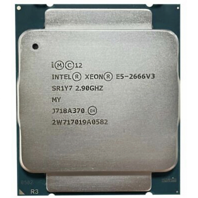 インテル intel Xeon E5-2666v3 (動作品)