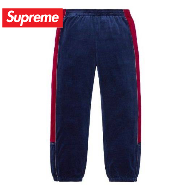 Supreme 18awFall/Winter VelourTrack Pant