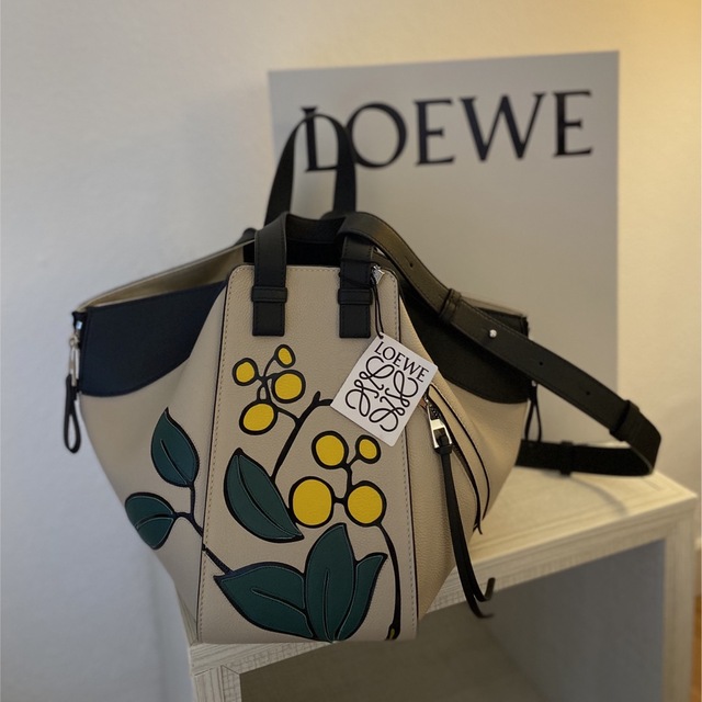 LOEWE ハンモック バッグ ハーバリウム 花柄