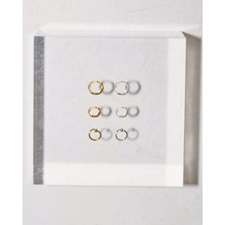 トゥデイフル(TODAYFUL)の【新品未使用】TODAYFUL / Mini Hoop Pierce 3 Set(ピアス)