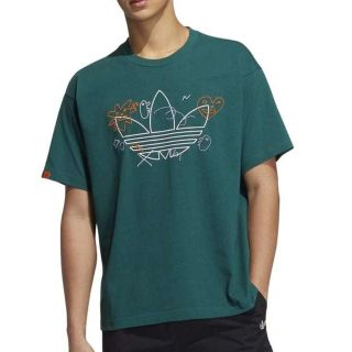 オリジナルス(Originals（adidas）)のadidasオリジナルス✴︎フロントグラフィックTシャツ(Tシャツ/カットソー(半袖/袖なし))