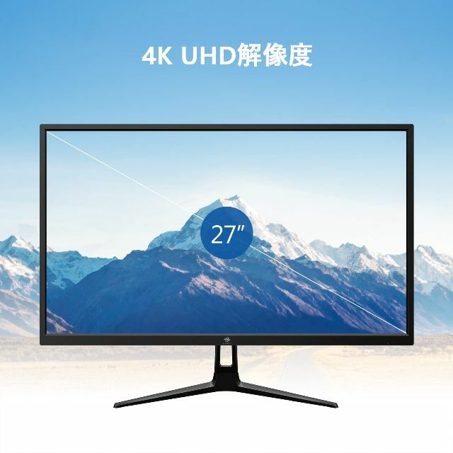 【2023最新】4K モニター 27インチ ディスプレイ LED ゲーミング U 4