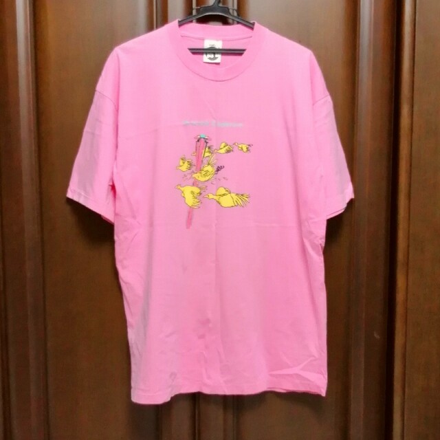 ビッグTシャツ ピンク フリーサイズ 大きめサイズ レディースのトップス(Tシャツ(半袖/袖なし))の商品写真