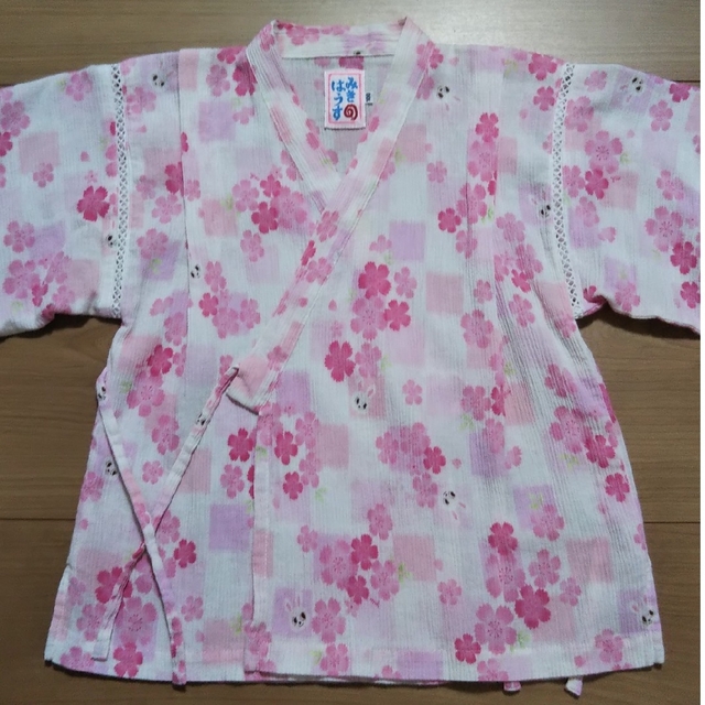 mikihouse(ミキハウス)のMIKI HOUSE ミキハウス 甚平 100サイズ キッズ/ベビー/マタニティのキッズ服女の子用(90cm~)(甚平/浴衣)の商品写真