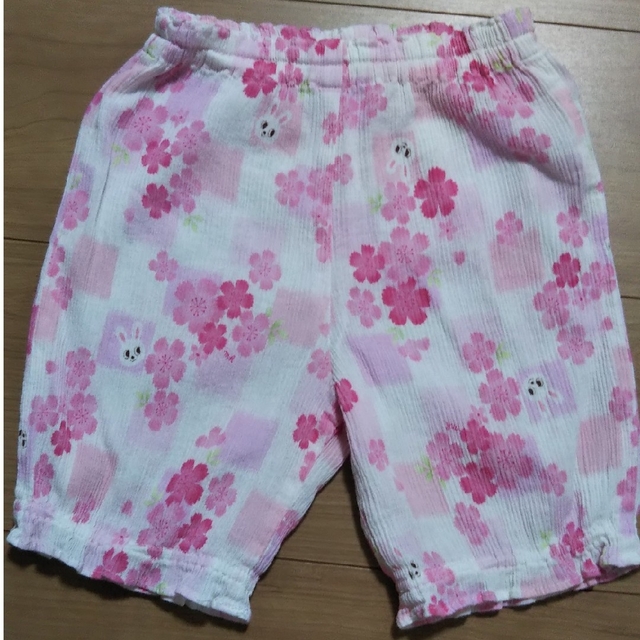 mikihouse(ミキハウス)のMIKI HOUSE ミキハウス 甚平 100サイズ キッズ/ベビー/マタニティのキッズ服女の子用(90cm~)(甚平/浴衣)の商品写真