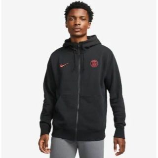 ナイキ(NIKE)のNike x PSG Fleece Club Zip Hoodie パーカー(パーカー)